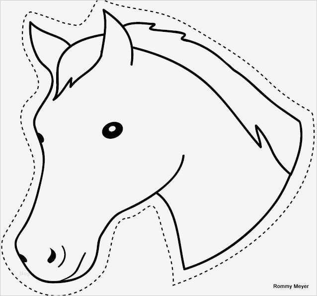 Pferdekopf Vorlage Zum Ausschneiden Süß Die Besten 25 Pferd Vorlage Ideen Auf Pinterest