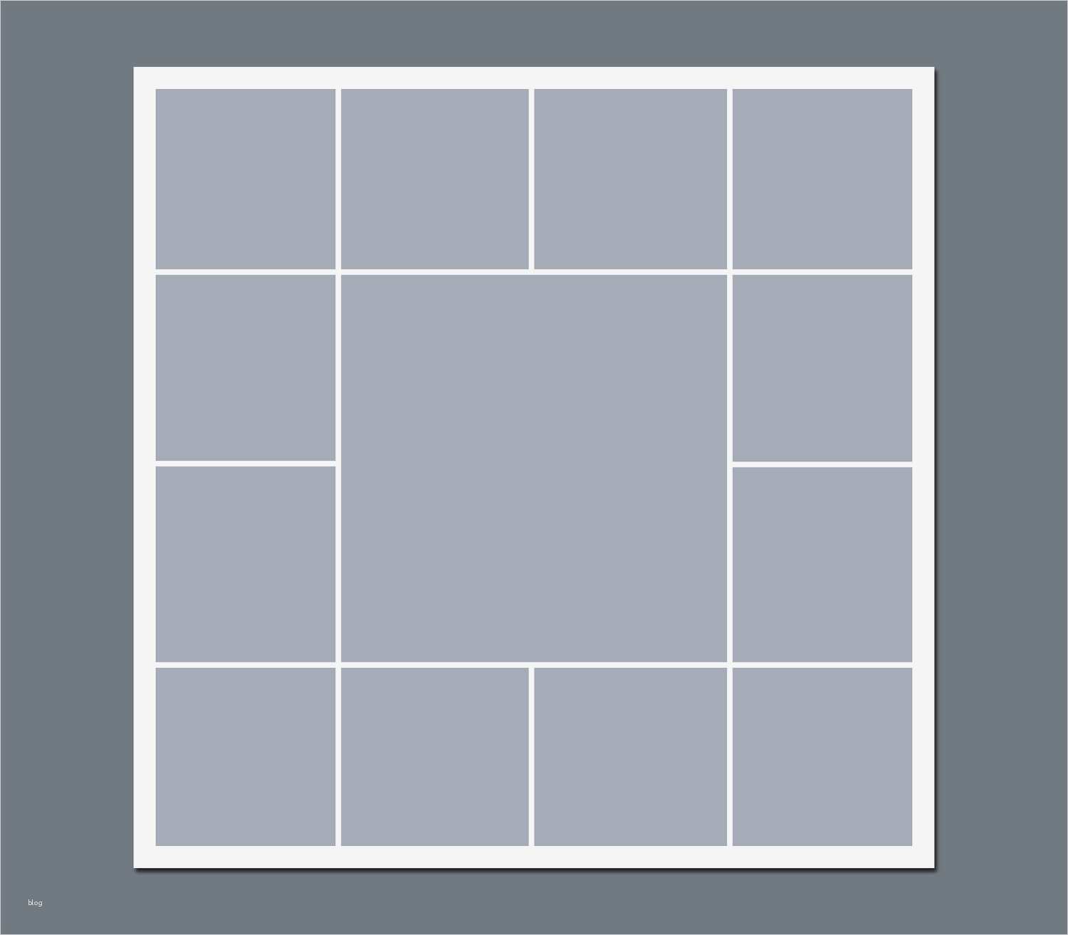 Photoshop Bilderrahmen Vorlagen Angenehm Free Collage Template for Microsoft