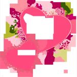 Photoshop Bilderrahmen Vorlagen Luxus Pink Hearts Transparent Frame