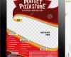 Pizza Flyer Vorlage Elegant Perfect Pizza Store Flyer Template Stock Vector