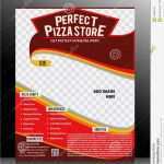 Pizza Flyer Vorlage Elegant Perfect Pizza Store Flyer Template Stock Vector