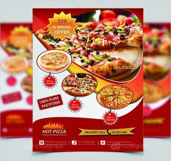 Pizza Flyer Vorlage Schönste Vistoso Plantilla De Flyer De Ventas Gratis Foto