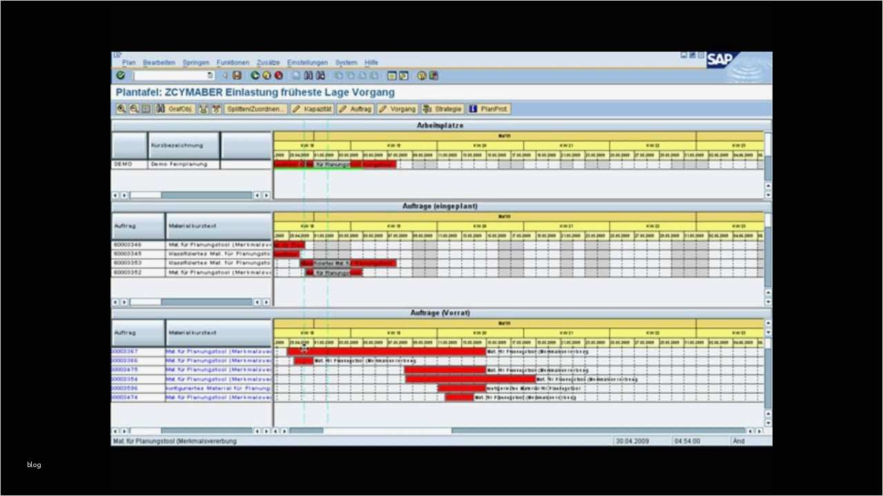 Plantafel Excel Vorlage Cool Proman Kapazitätsplanung