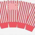 Popcorn Box Vorlage Wunderbar Caja Palomitas Box Popcorn Pink