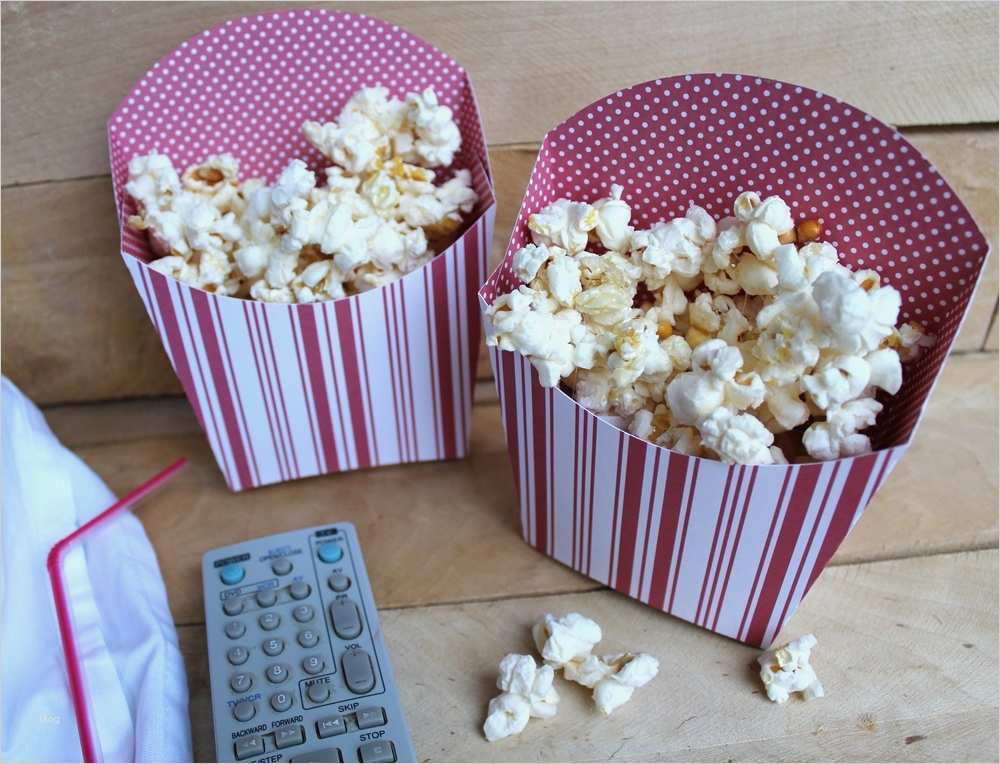 Popcorn Schachtel Vorlage Elegant Grimmskram Kino Zeit