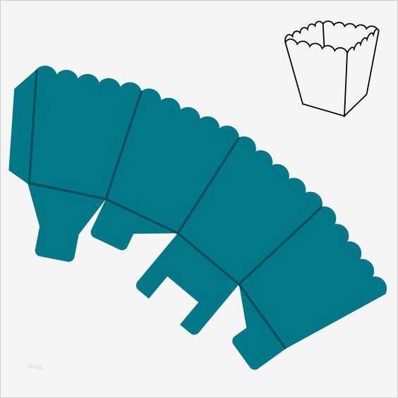 Popcorn Schachtel Vorlage Großartig Box Popcorn Mini Accucut
