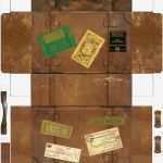 Popcorn Schachtel Vorlage Neu Gratis Koffer Zum Ausdrucken Basteln Malen