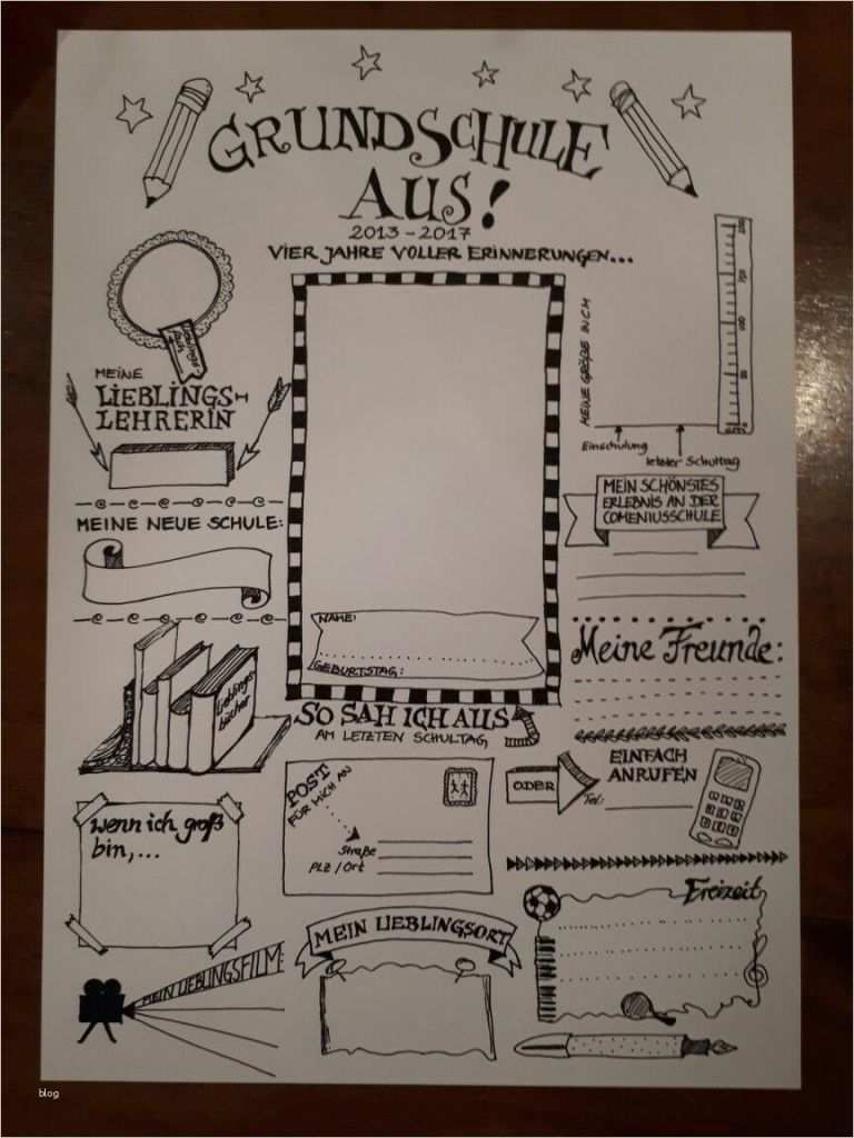 Portfolio Hort Vorlagen Wunderbar Abschlussbuch Für Grundschule