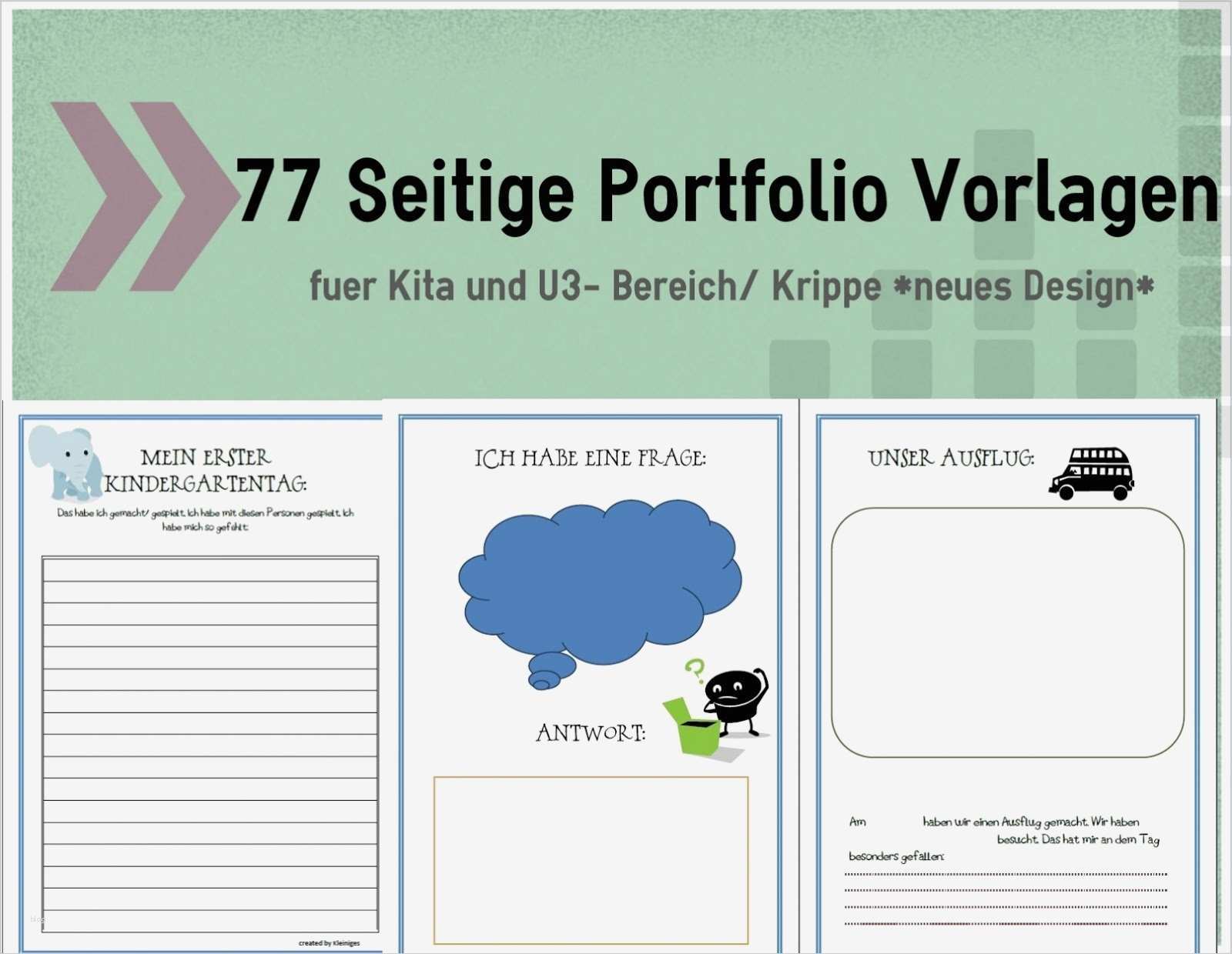 Portfolio Kindergarten Vorlagen Download Erstaunlich Kita Living 2013