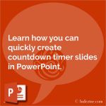 Powerpoint Countdown Vorlage Wunderbar Countdown Timer Slides In Powerpoint