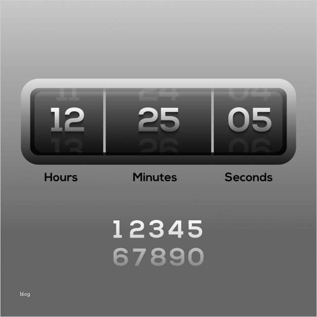 Powerpoint Countdown Vorlage Wunderbar Schön Digitale Uhr Vorlage Bilder Entry Level Resume