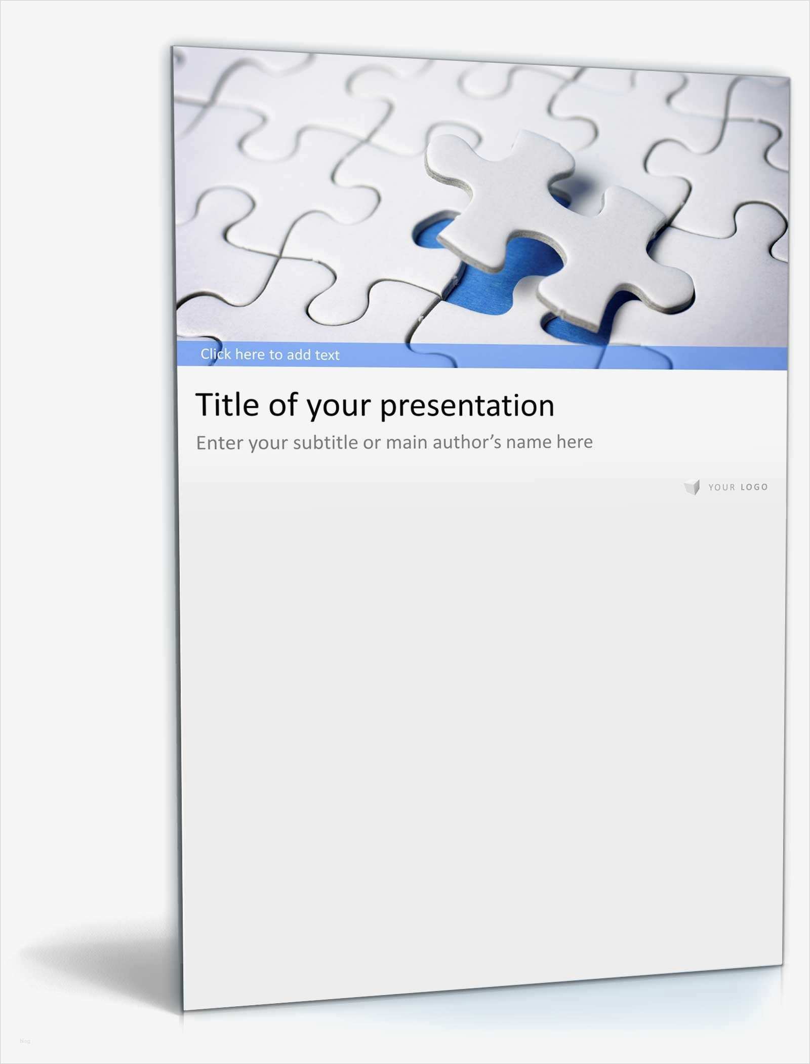 Powerpoint Puzzle Vorlage Genial Powerpoint Vorlage Business Präsentation Puzzle Design