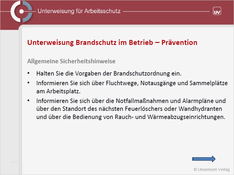 Powerpoint Vorlagen Brandschutz Süß Unterweisungspräsentation Brandschutz Im Betrieb