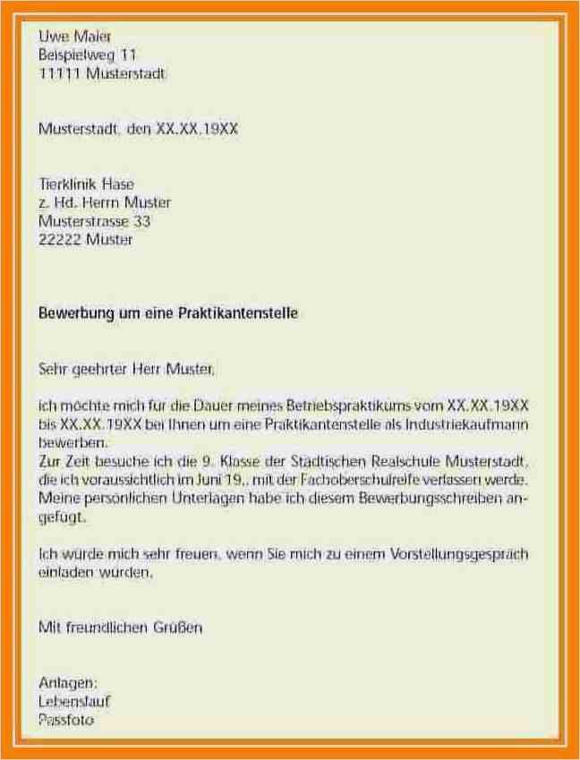 Praktikum Abschlussbericht Vorlage Schön 7 Bewerbung Muster Praktikum Kindergarten