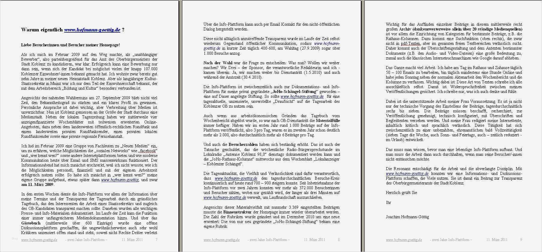 Praktikumsbericht Einzelhandel Vorlage Erstaunlich 11 03 2011 Zwei Jahre Goettig – Eine