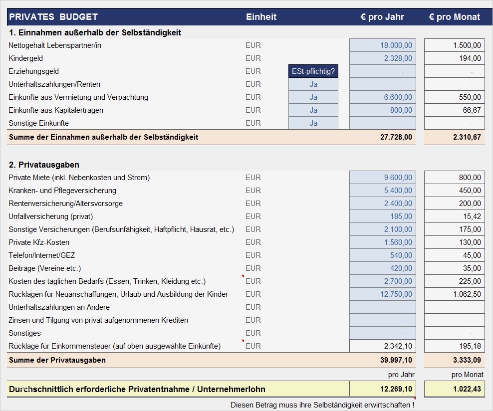 Preiskalkulation Excel Vorlage Hübsch Excel Preiskalkulation Für Selbständige