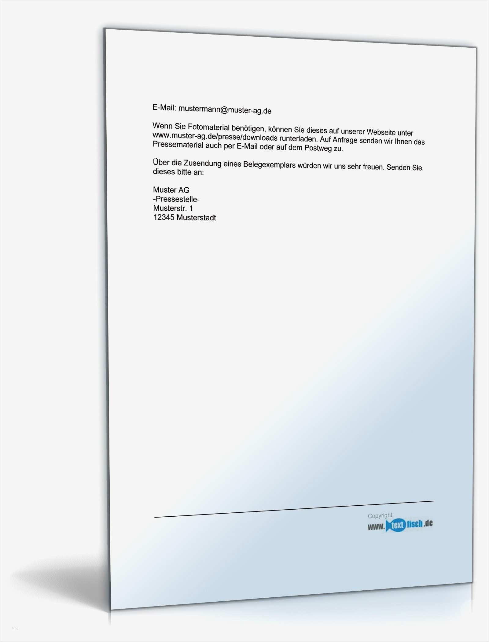 Pressetext Vorlage Veranstaltung Inspiration Pressemitteilung Verkaufsveranstaltung