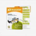 Printation Etiketten Vorlage Süß 10x Blatt Printation A4 Selbstklebende Weiße Etiketten