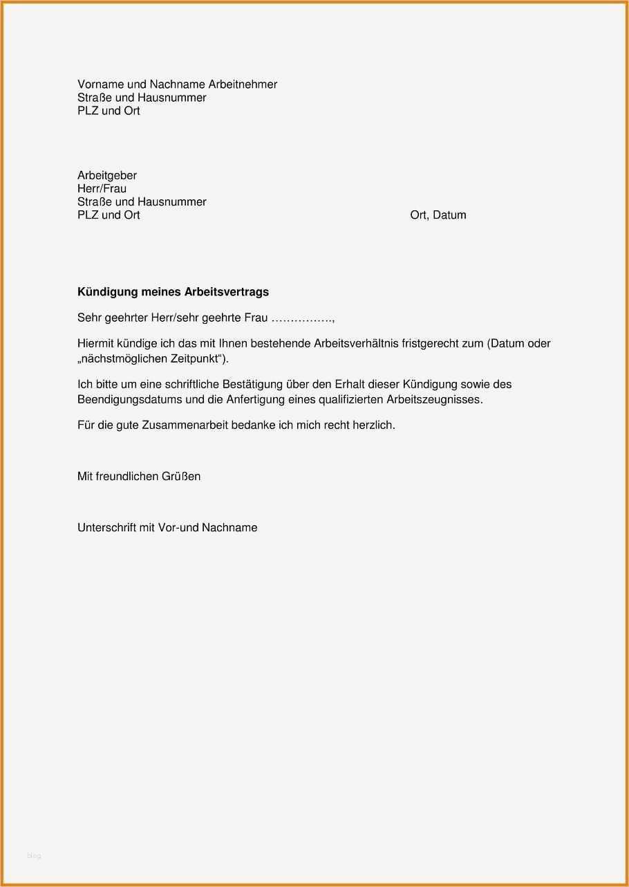 Private Haftpflichtversicherung Kündigen Vorlage Großartig 7 Kündigung Schreiben Arbeitnehmer