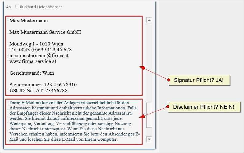 Private Signatur Vorlage Best Of E Mail Disclaimer Pflicht Oder Nicht [fragen Antworten