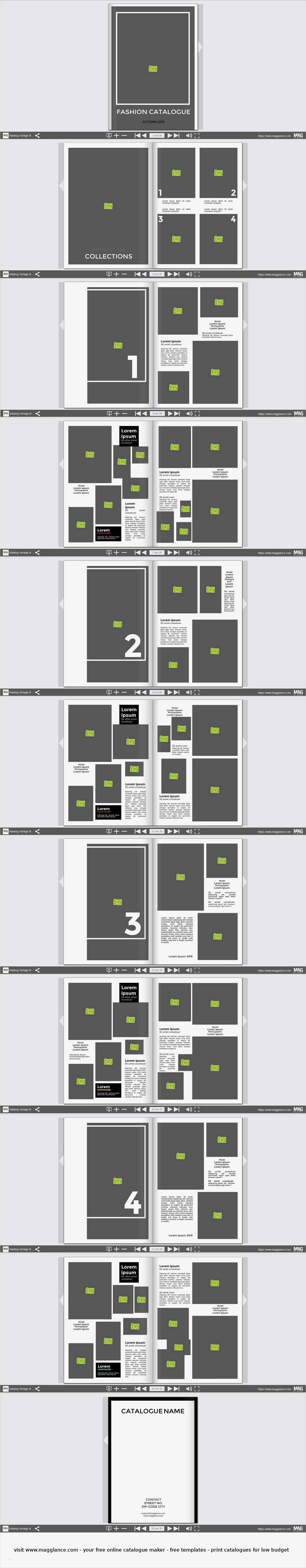Produktkatalog Vorlage Kostenlos Schön Fashion Katalog Kostenlos Online Erstellen Und Günstig