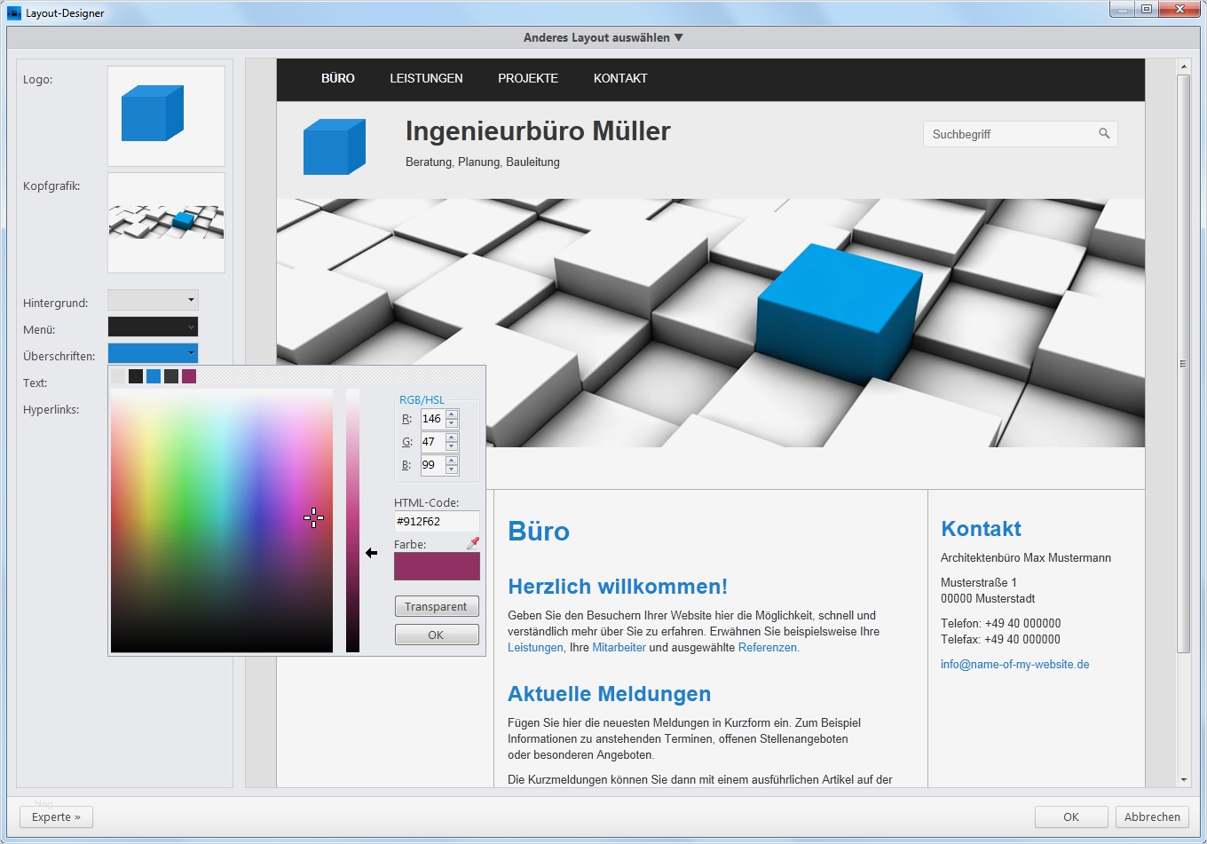 Professionelle Homepage Vorlagen Einzigartig Business Homepage Templates