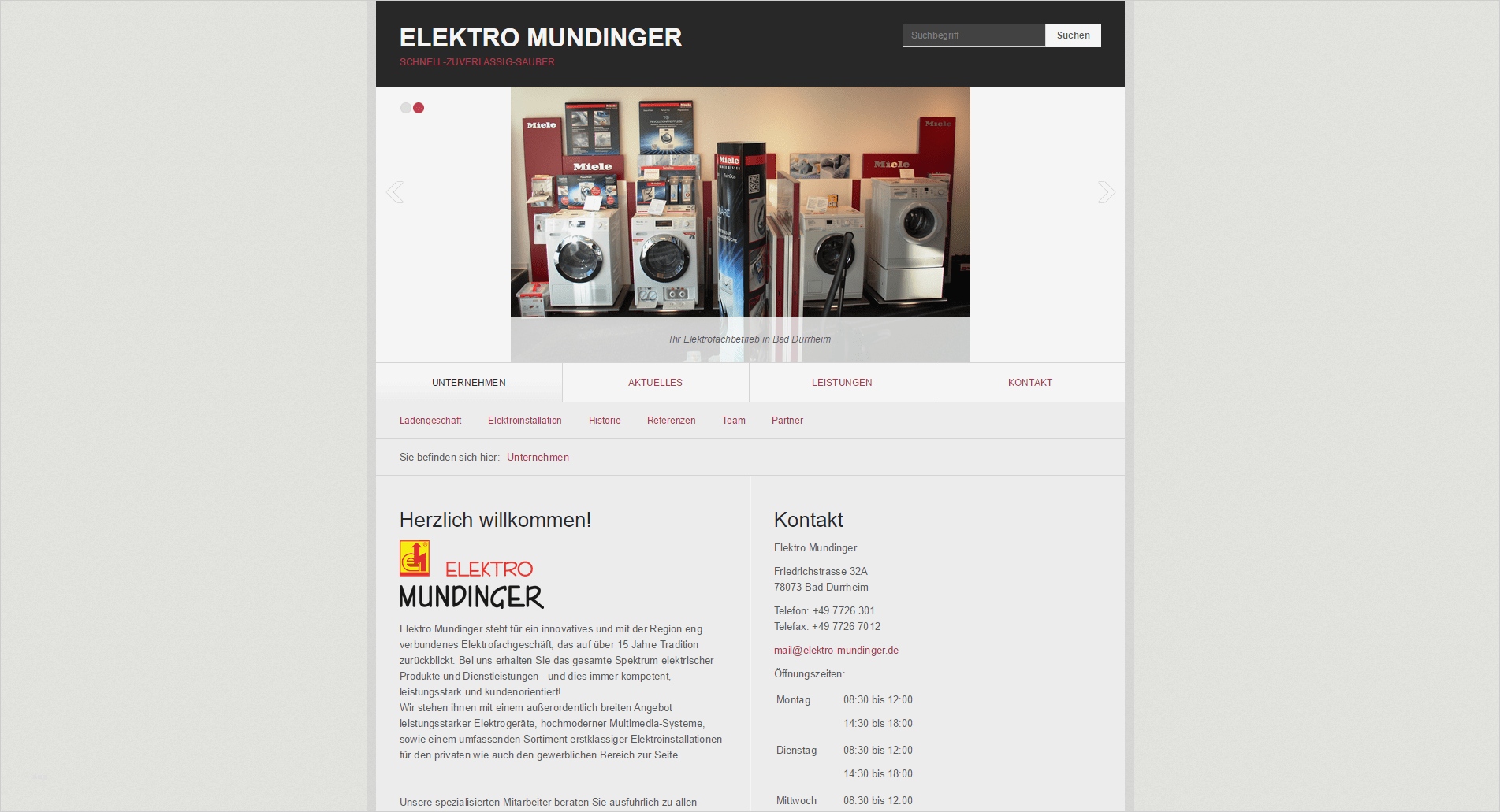 Professionelle Homepage Vorlagen Erstaunlich Elektriker Homepage
