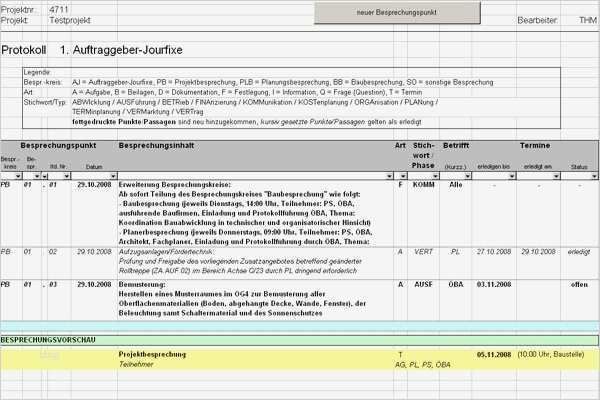 Projektabrechnung Vorlage Excel Genial Excel
