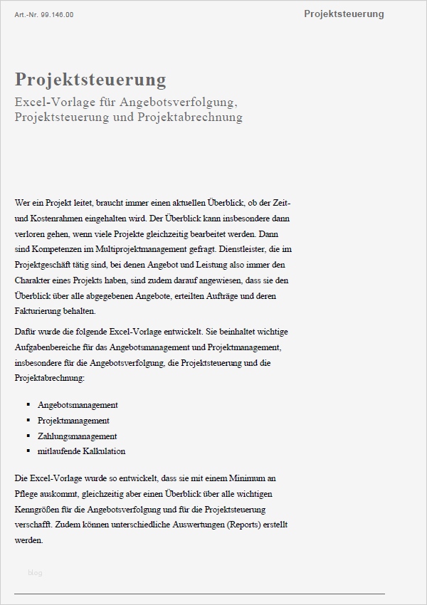 Projektabrechnung Vorlage Excel Großartig Multiprojektmanagement Arbeitshilfen Zum Download