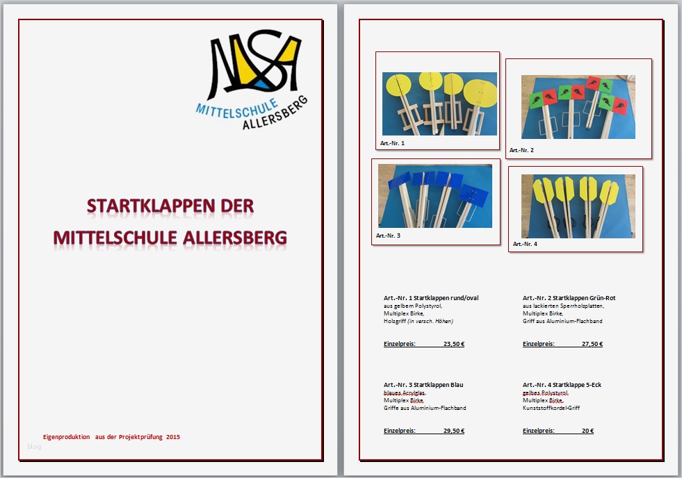 Projektarbeit Schule Vorlage Cool Mittelschule Allersberg