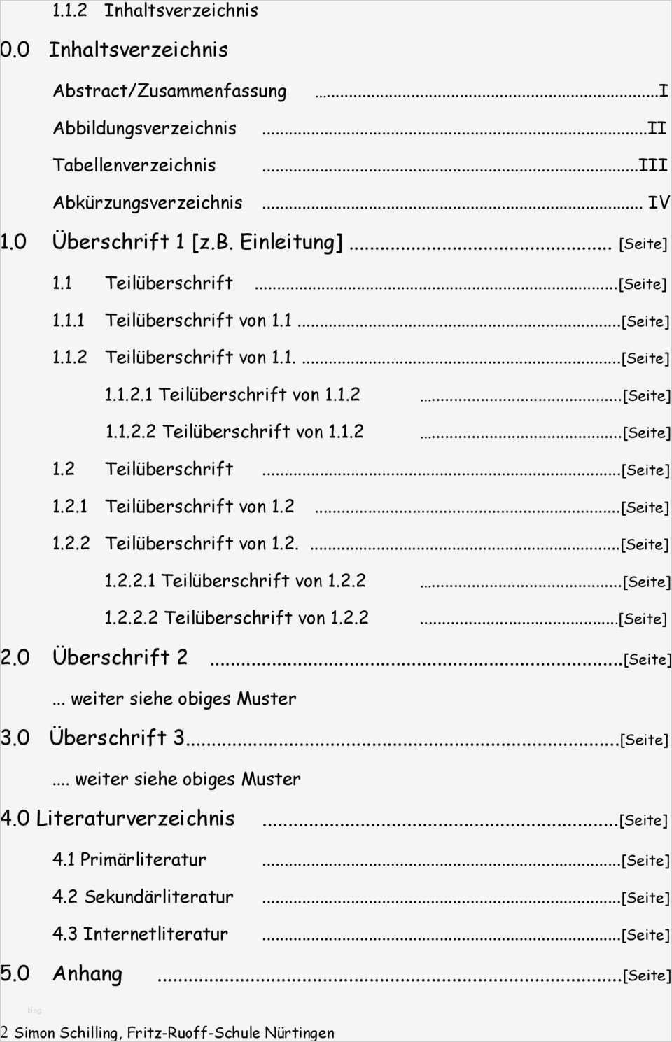 Projektarbeit Schule Vorlage Einzigartig Leitfaden Zur Erstellung Einer Gfs Seminararbeit Und