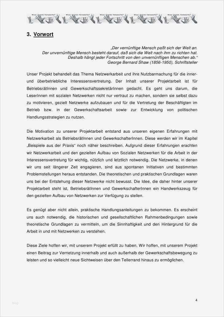 Projektarbeit Schule Vorlage Schönste Großartig Vorwort Vorlage Zeitgenössisch Entry Level