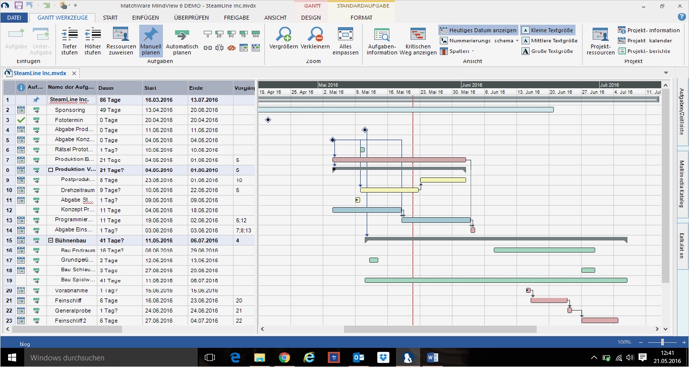 Projektplan Excel Vorlage 2017 Kostenlos Cool "der Projektplan – 3 Programme Zur Erstellung Im Vergleich"