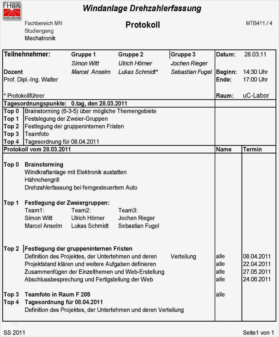 Protokoll Betriebsversammlung Vorlage Großartig Protokoll