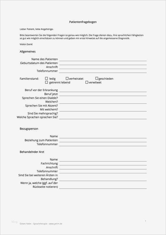 Psychologische Anamnese Vorlage Wunderbar therapiematerial Zu Diagnostik Neurologie Madoo