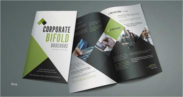 Publisher Flyer Vorlage Genial Corporate Bi Fold Brochure Template