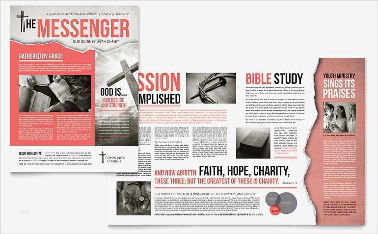 Publisher Flyer Vorlage Wunderbar Bible Church Newsletter Template Word & Publisher