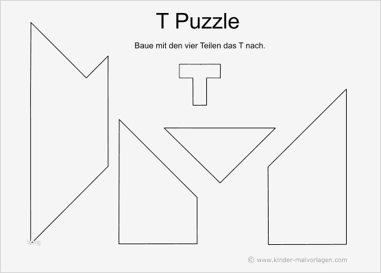 Puzzle Ausdrucken Vorlage Fabelhaft Legespiel Tangram Vorlagen Ausdrucken Ausschneiden