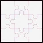 Puzzle Vorlage A4 Elegant Molde De Quebra Cabeça Lu Arts Ma Lu Ca