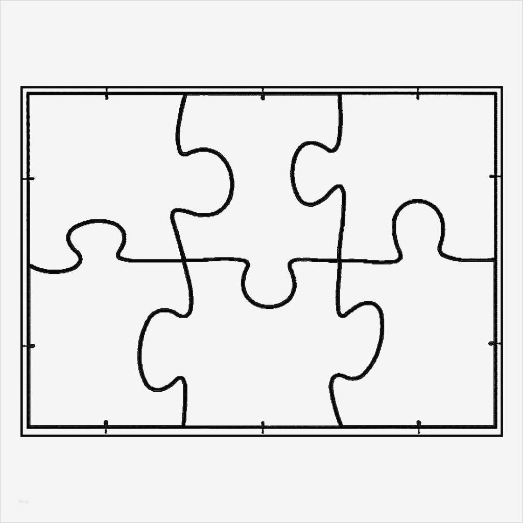 27 Süß Puzzle Vorlage A4 Bilder 1 Puzzle Vorlage A4 Fabelhaft Joypac White Line Puzzle format A5 Zum Selbst Bemalen