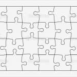 Puzzle Vorlage Word Schön Best S Of 24 Piece Puzzle Template Blank Jigsaw