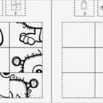 Puzzle Vorlage Zum Ausschneiden Hübsch Monster Halloween Klebepuzzle Puzzle Feinmotorik