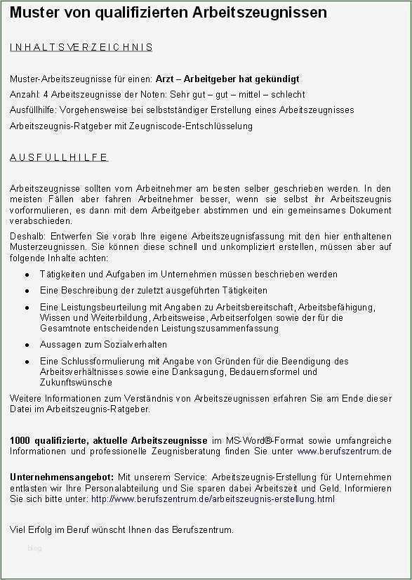 Qualifiziertes Arbeitszeugnis Vorlage Word Genial Ausgezeichnet Arzt Bericht Vorlage Ideen Beispiel