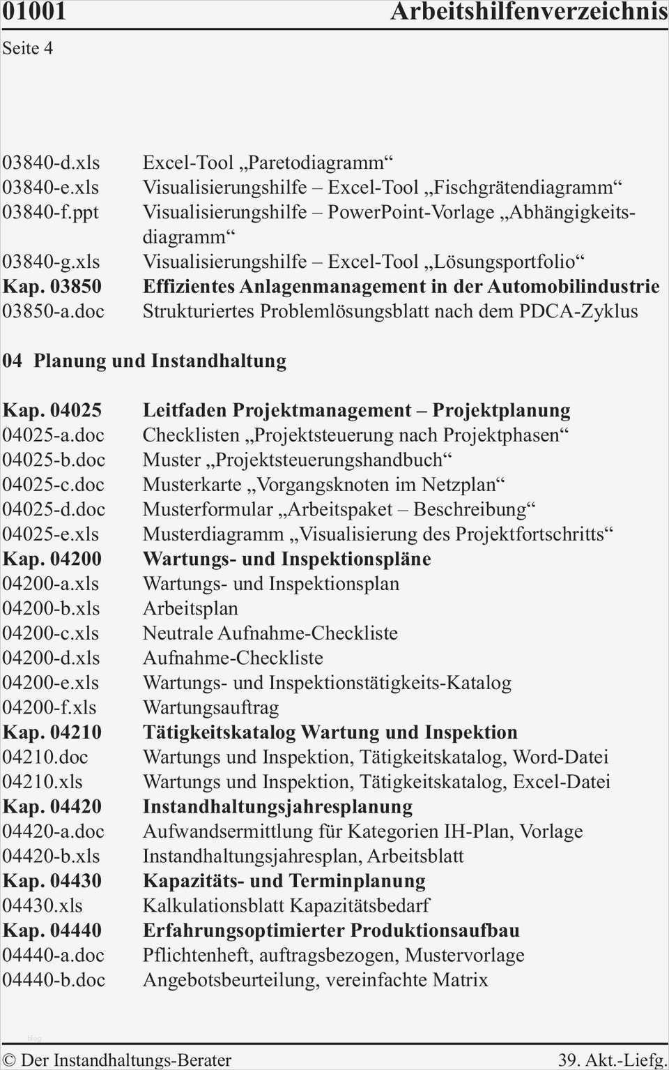 Qualifizierungsmatrix Excel Vorlage Erstaunlich Arbeitshilfenverzeichnis Pdf