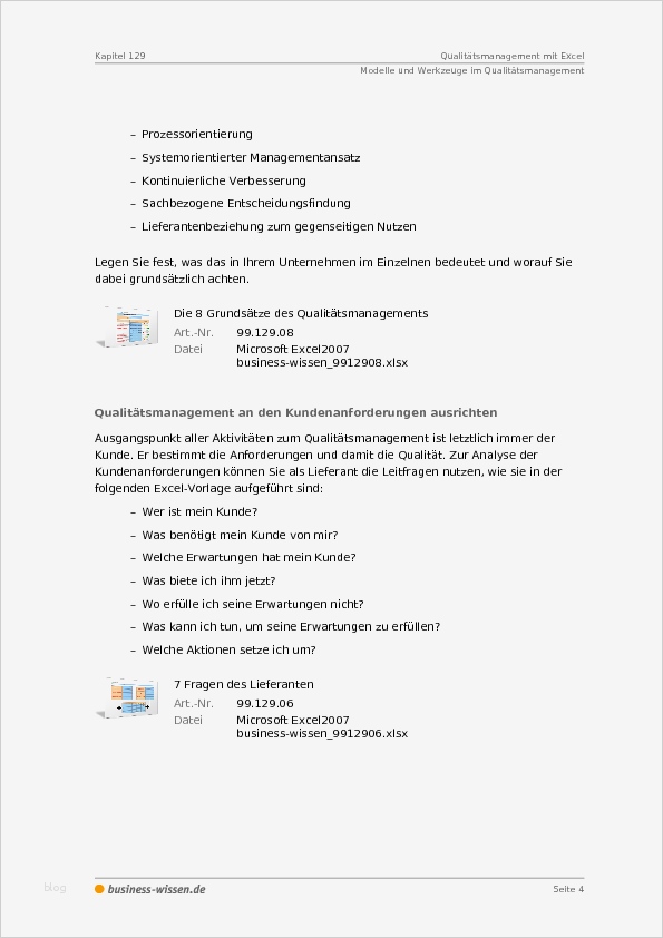 Qualitätsmanagement Excel Vorlagen Wunderbar Qualitätsmanagement Mit Excel – Management Handbuch