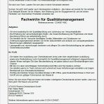 Qualitätsmanagement Zahnarztpraxis Vorlagen Gut Bewerbung Fachwirtin Für Qualitätsmanagement
