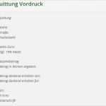 Quittung Ohne Mwst Vorlage Kostenlos Genial Quittung Vordruck Vorlagen Gratis