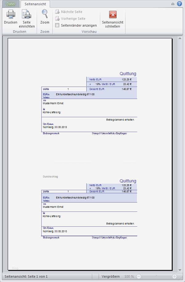 Quittung Ohne Mwst Vorlage Kostenlos Gut Excel Inside solutions Xls Quittung tool Zur
