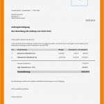 Rechnung Bestätigung Vorlage Wunderbar 6 Vorlage Auftragserteilung