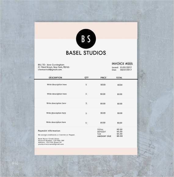 Rechnung Design Vorlagen Elegant Rechnung Vorlage Rechnung Vorlage Fotografie Rechnung